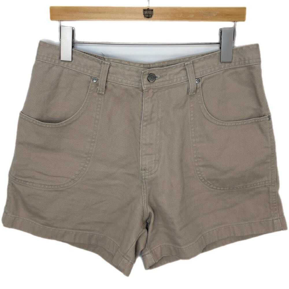 Y2K Gitano High Rise Khaki Shorts - Women's Size 14